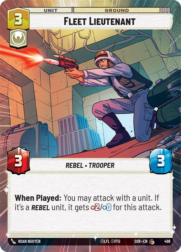 Fleet Lieutenant (Hyperspace) (498) [Spark of Rebellion] | Odin's Place