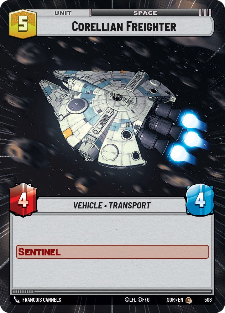 Corellian Freighter (Hyperspace) (508) [Spark of Rebellion] | Odin's Place