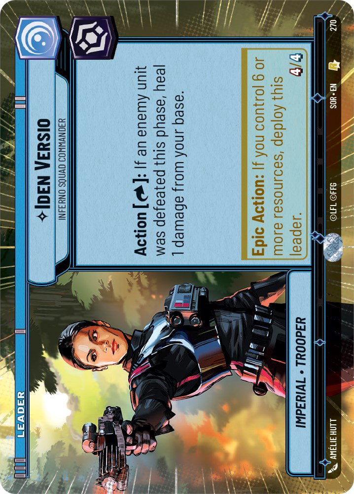 Iden Versio - Inferno Squad Commander (Hyperspace) (270) [Spark of Rebellion] | Odin's Place