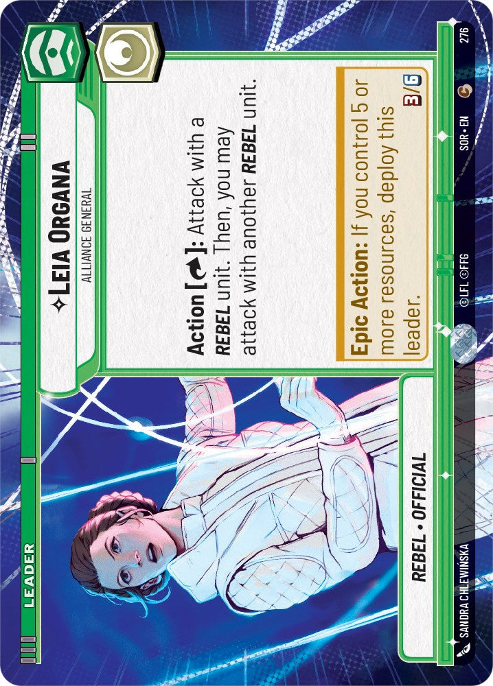 Leia Organa - Alliance General (Hyperspace) (276) [Spark of Rebellion] | Odin's Place