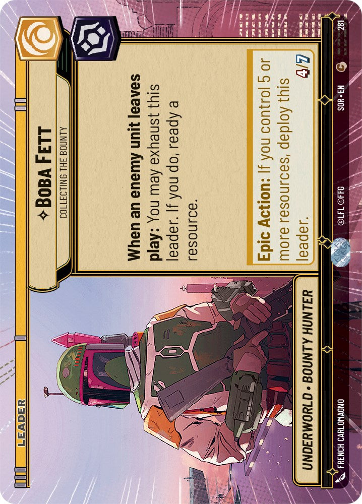 Boba Fett - Collecting the Bounty (Hyperspace) (281) [Spark of Rebellion] | Odin's Place