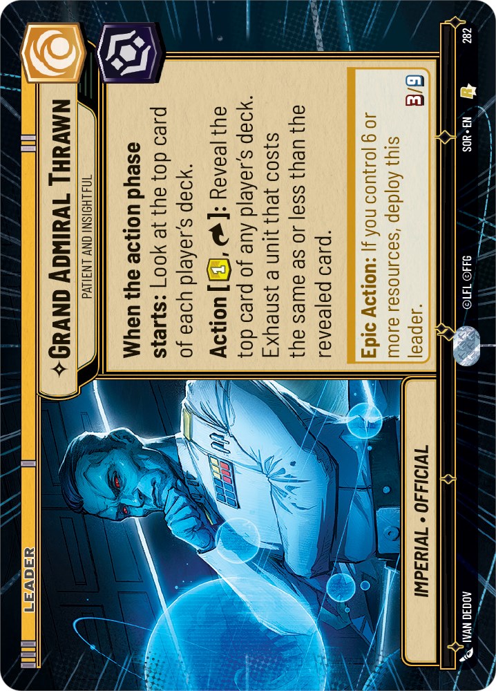Grand Admiral Thrawn - Patient and Insightful (Hyperspace) (282) [Spark of Rebellion] | Odin's Place