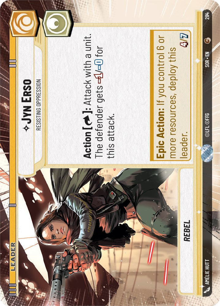 Jyn Erso - Resisting Oppression (Hyperspace) (284) [Spark of Rebellion] | Odin's Place
