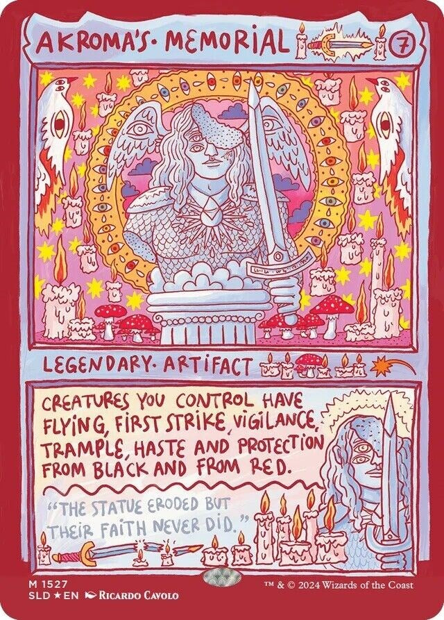 Akroma's Memorial (Rainbow Foil) [Secret Lair Drop Series] | Odin's Place