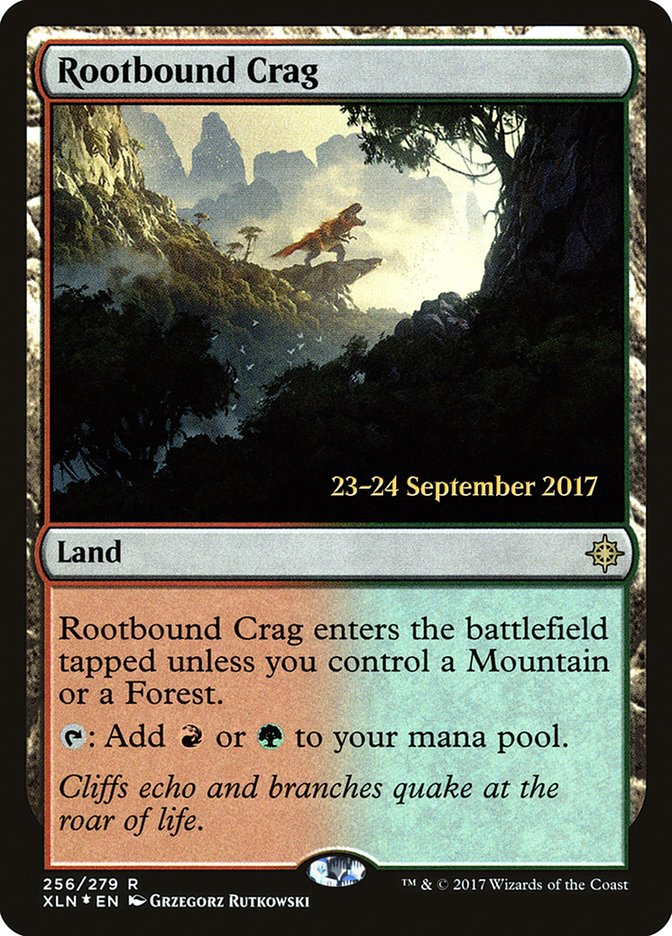 Rootbound Crag (256) [Ixalan Prerelease Promos] | Odin's Place
