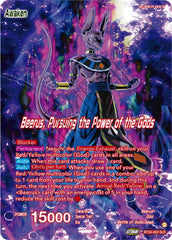 Beerus // Beerus, Pursuing the Power of the Gods (SLR) (BT24-002) [Beyond Generations] | Odin's Place