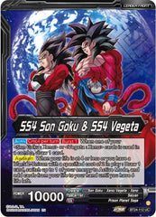 SS4 Son Goku & SS4 Vegeta // SS4 Vegito, Sparking Potara Warrior (SLR) (BT24-112) [Beyond Generations] | Odin's Place