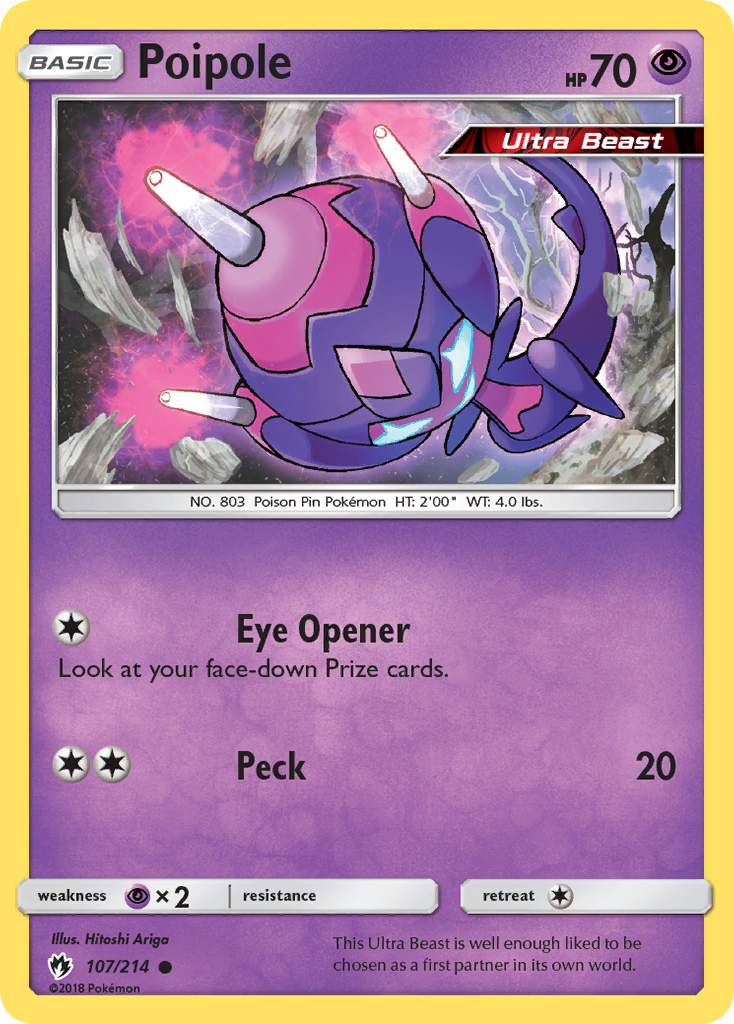 Poipole (107/214) [Sun & Moon: Lost Thunder] | Odin's Place