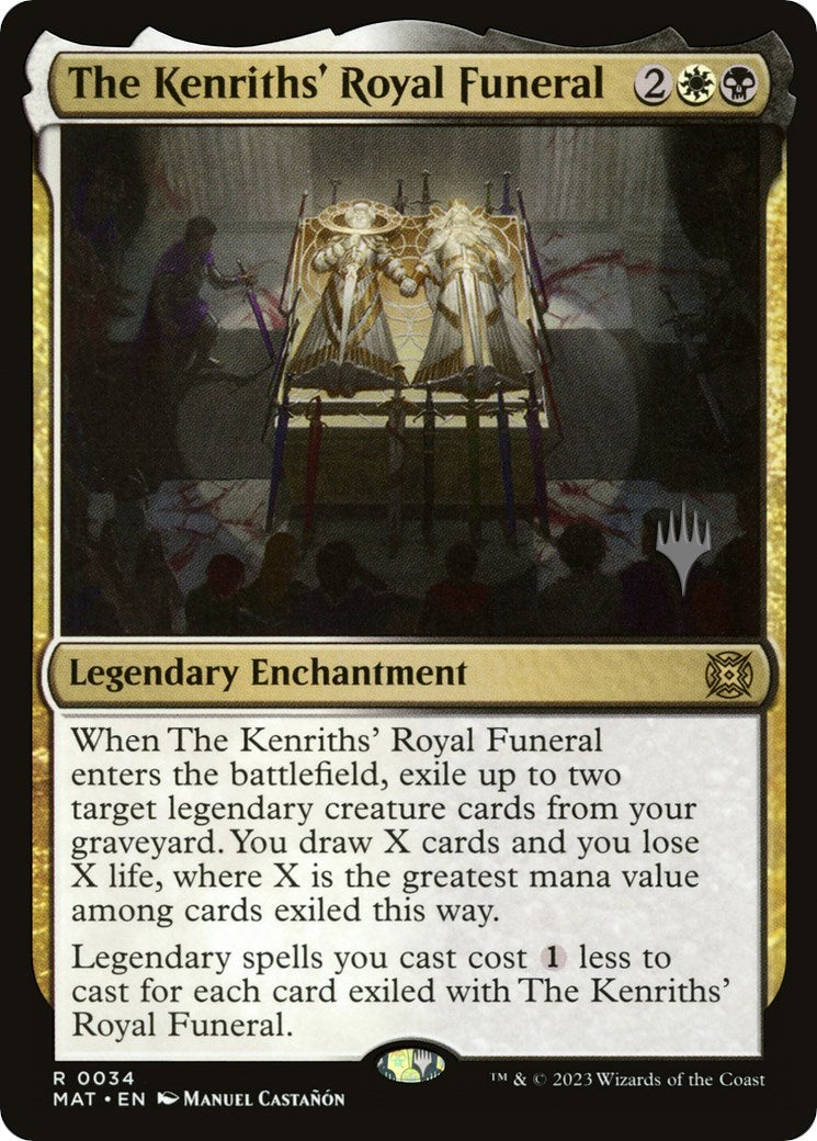 The Kenriths' Royal Funeral (Promo Pack) [Murders at Karlov Manor Promos] | Odin's Place