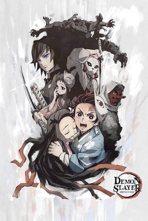 Poster: Demon Slayer Light | Odin's Place