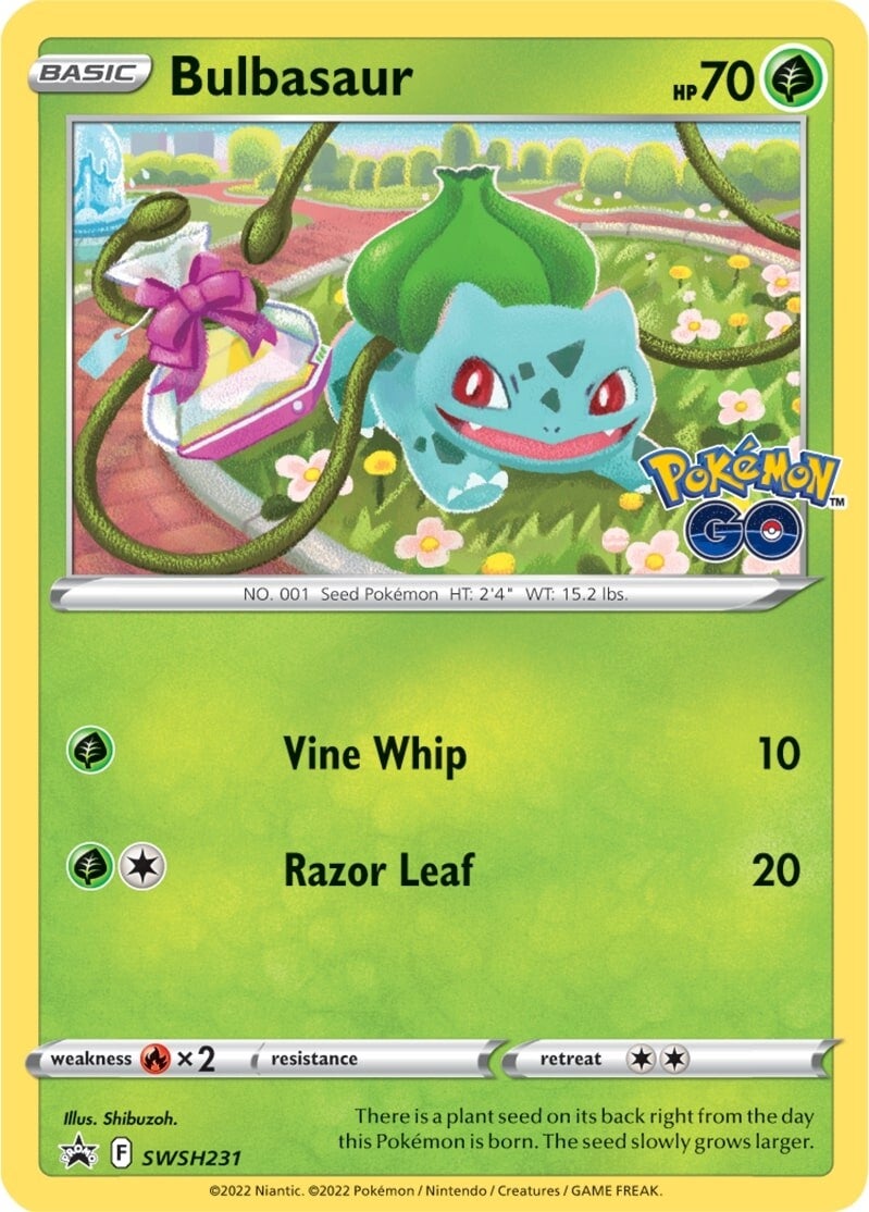 Bulbasaur (SWSH231) [Sword & Shield: Black Star Promos] | Odin's Place
