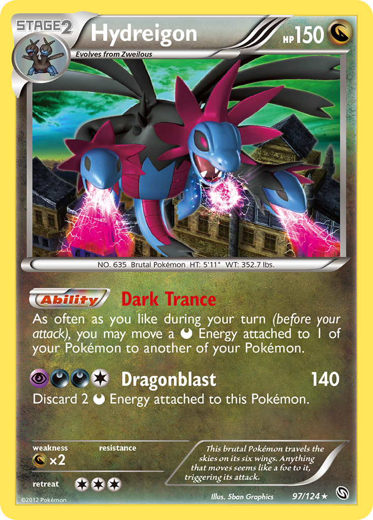 Hydreigon (97/124) [Black & White: Dragons Exalted] | Odin's Place