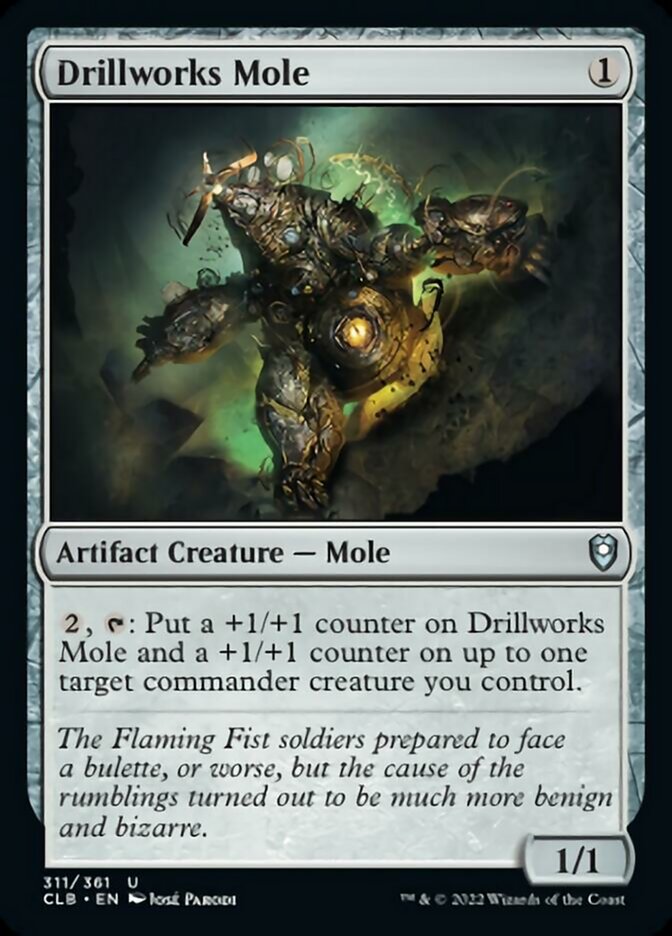 Drillworks Mole [Commander Legends: Battle for Baldur's Gate] | Odin's Place