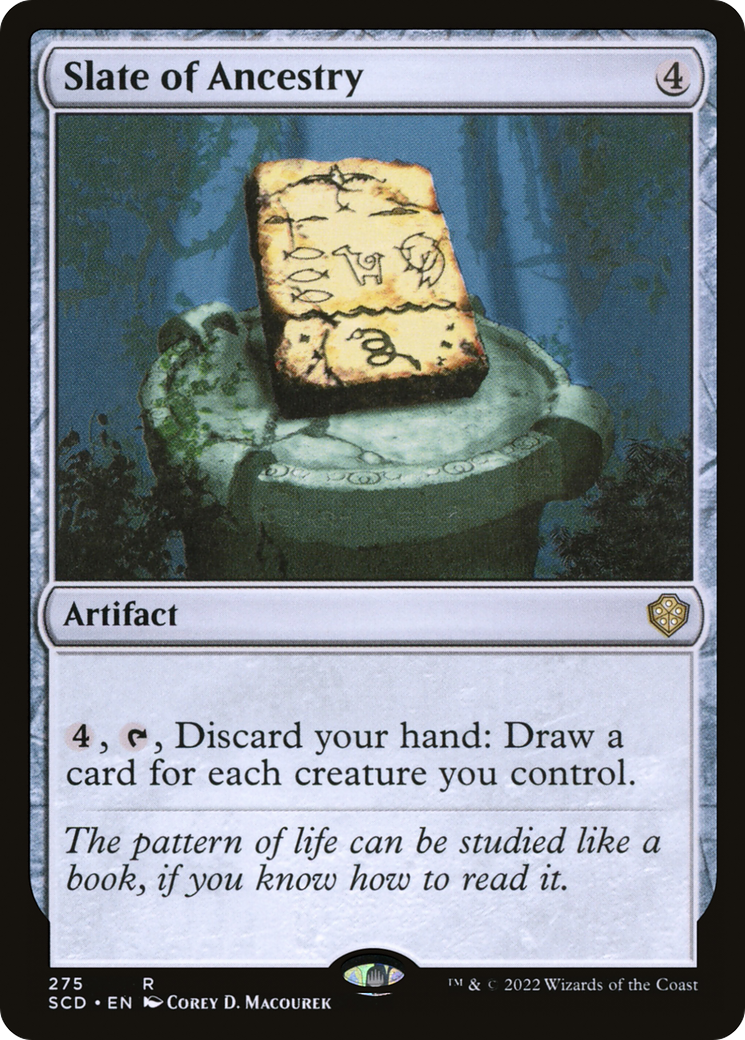 Slate of Ancestry [Starter Commander Decks] | Odin's Place