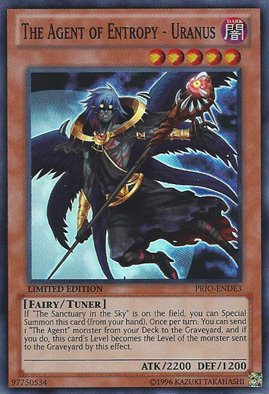 The Agent of Entropy - Uranus [PRIO-ENDE3] Super Rare | Odin's Place