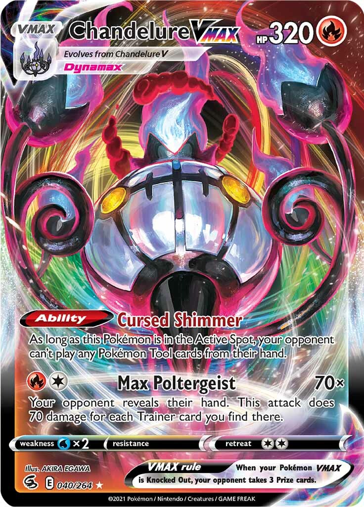 Chandelure VMAX (040/264) [Sword & Shield: Fusion Strike] | Odin's Place