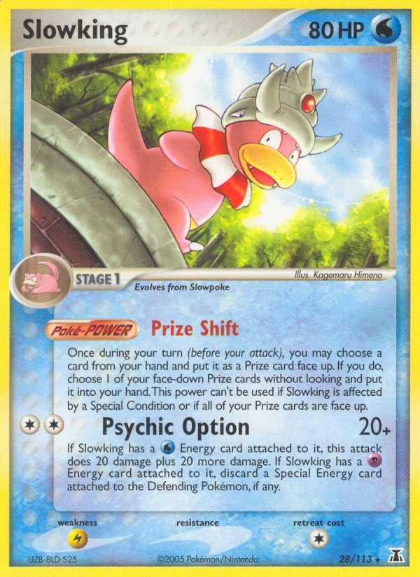 Slowking (28/113) [EX: Delta Species] | Odin's Place