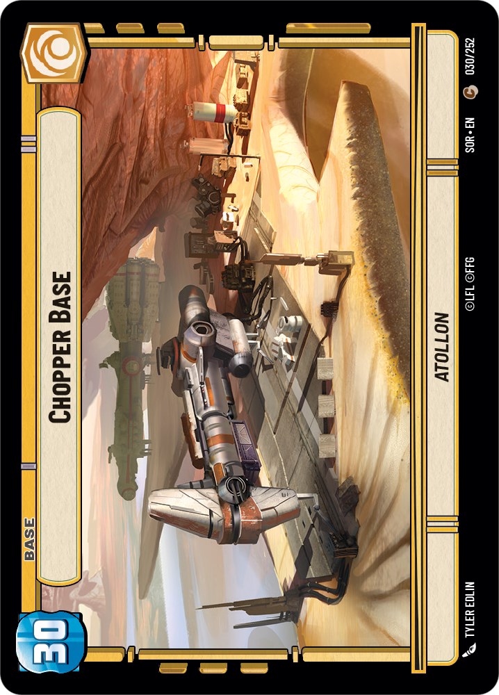 Chopper Base // Shield (30 // T02) [Spark of Rebellion] | Odin's Place