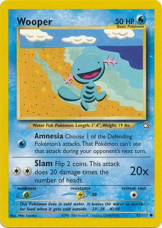 Wooper (82/111) [Neo Genesis Unlimited] | Odin's Place