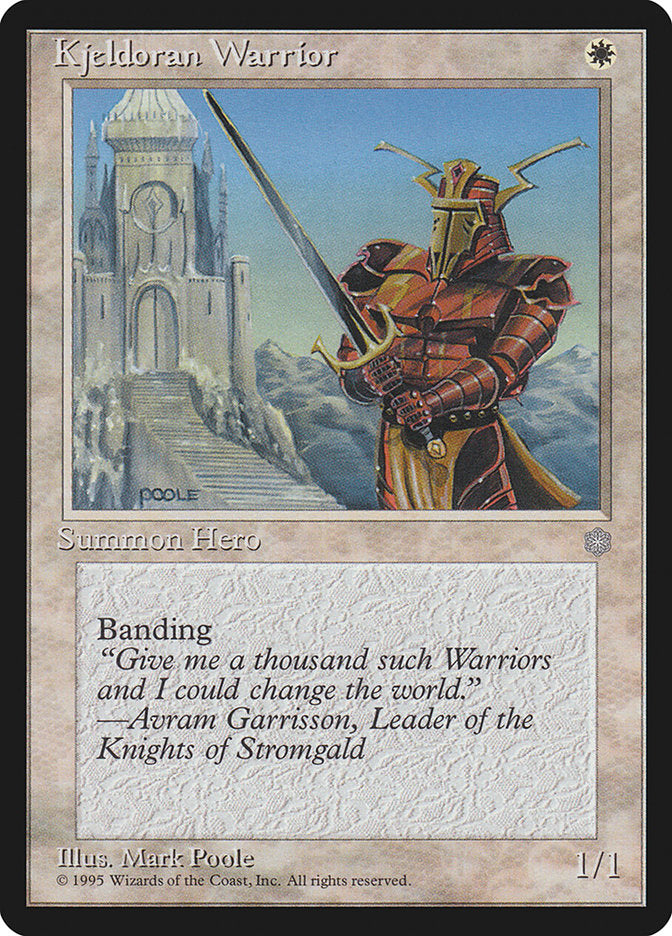Kjeldoran Warrior (41) [Ice Age] | Odin's Place