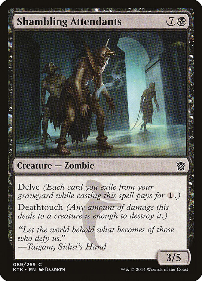 Shambling Attendants (89) [Khans of Tarkir] | Odin's Place