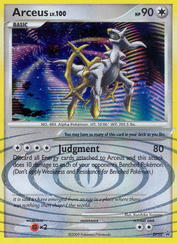Arceus (DP50) [Diamond & Pearl: Black Star Promos] | Odin's Place
