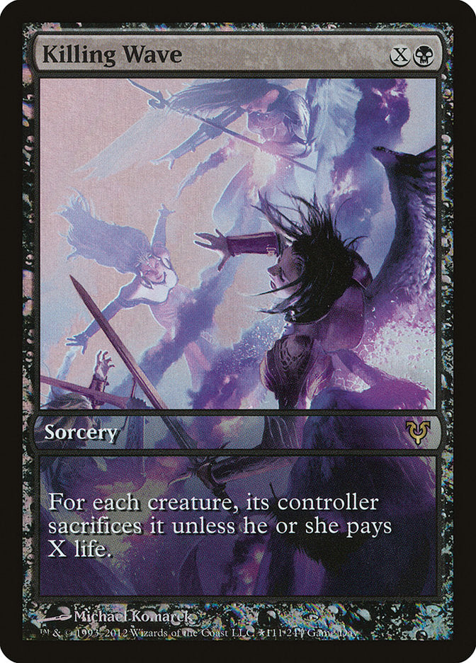 Killing Wave (111) (Game Day) [Avacyn Restored Promos] | Odin's Place