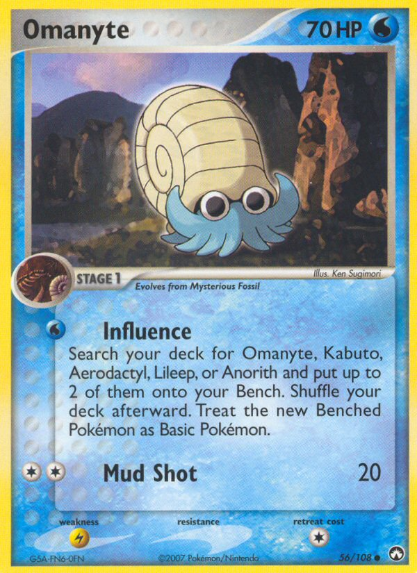 Omanyte (56/108) [EX: Power Keepers] | Odin's Place