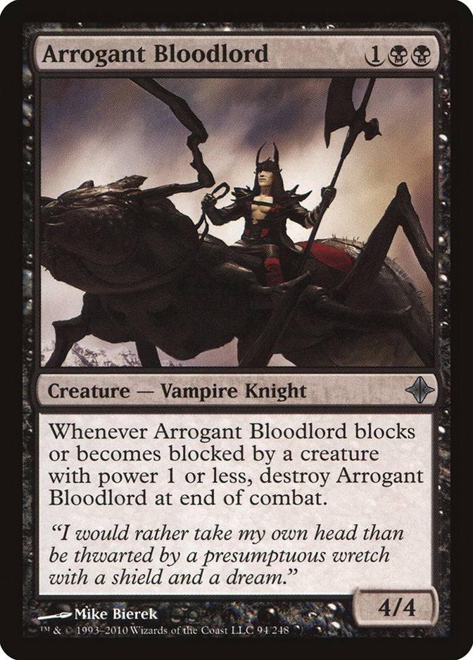 Arrogant Bloodlord (94) [Rise of the Eldrazi] | Odin's Place