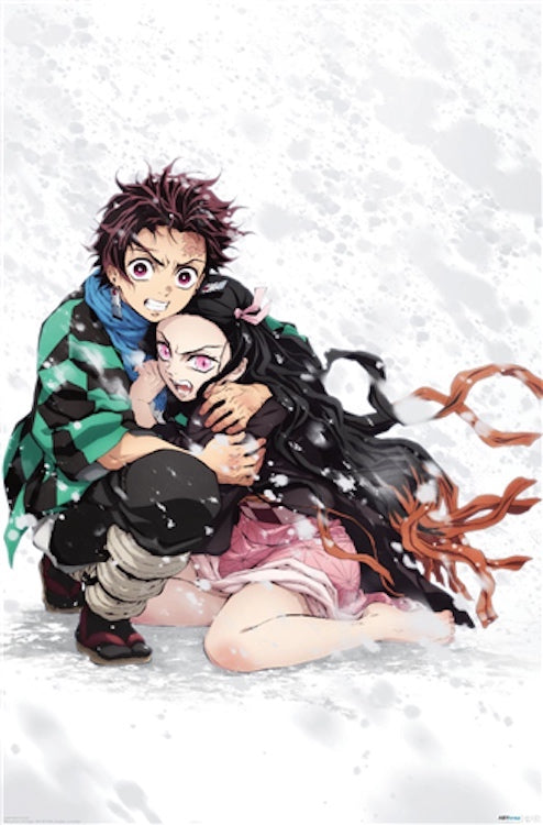 Poster: Demon Slayer Embrace | Odin's Place
