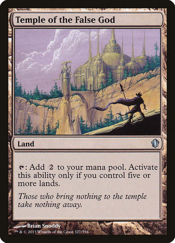 Temple of the False God (327) [Commander 2013] | Odin's Place