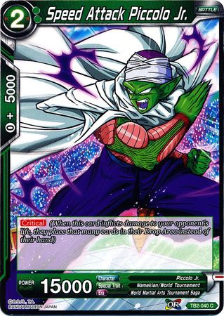 Speed Attack Piccolo Jr. (TB2-040) [World Martial Arts Tournament] | Odin's Place