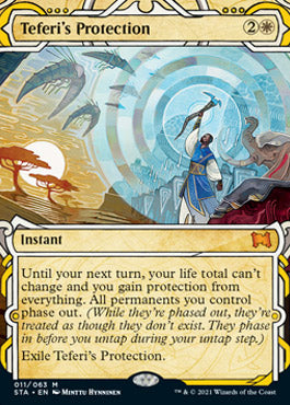 Teferi's Protection (Foil Etched) [Strixhaven: School of Mages Mystical Archive] | Odin's Place