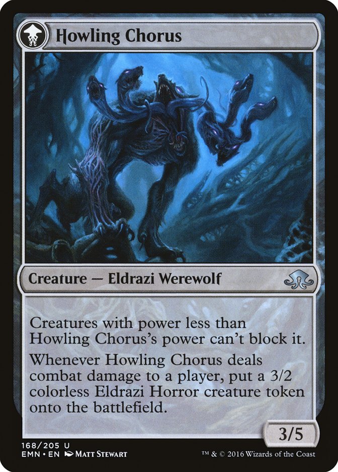 Shrill Howler // Howling Chorus [Eldritch Moon] | Odin's Place