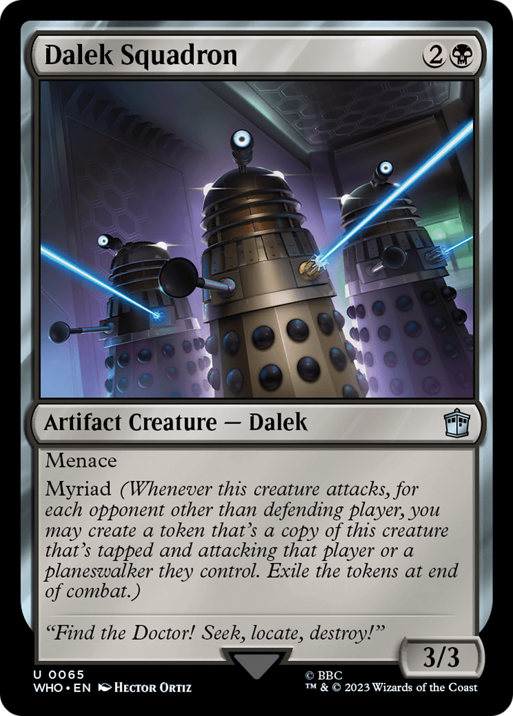 Dalek Squadron [Doctor Who] | Odin's Place