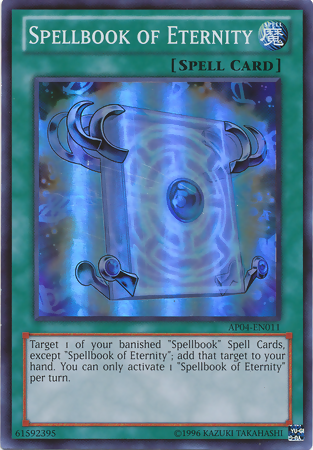 Spellbook of Eternity [AP04-EN011] Super Rare | Odin's Place