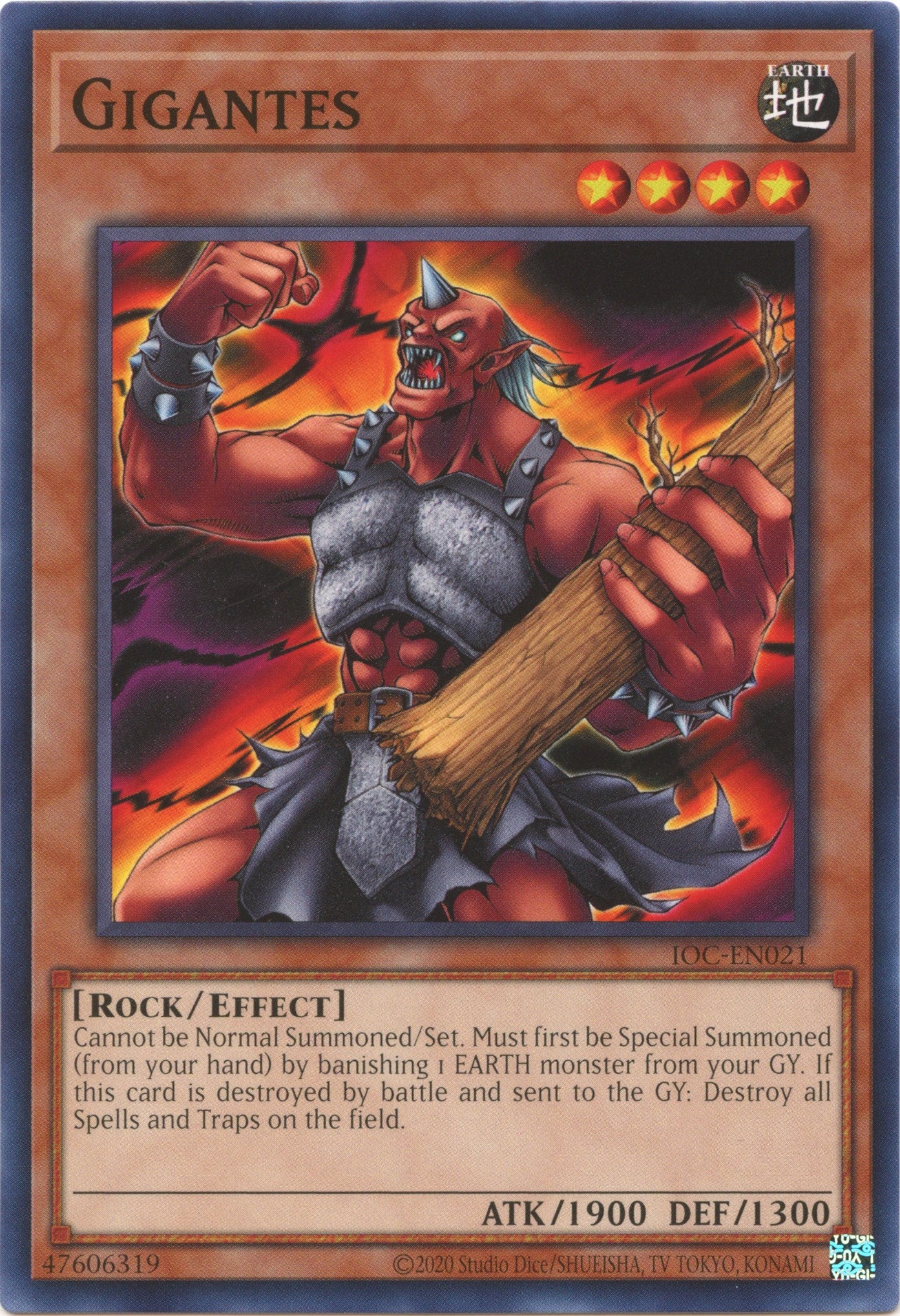 Gigantes (25th Anniversary) [IOC-EN021] Common | Odin's Place