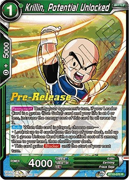 Krillin, Potential Unlocked (BT10-070) [Rise of the Unison Warrior Prerelease Promos] | Odin's Place