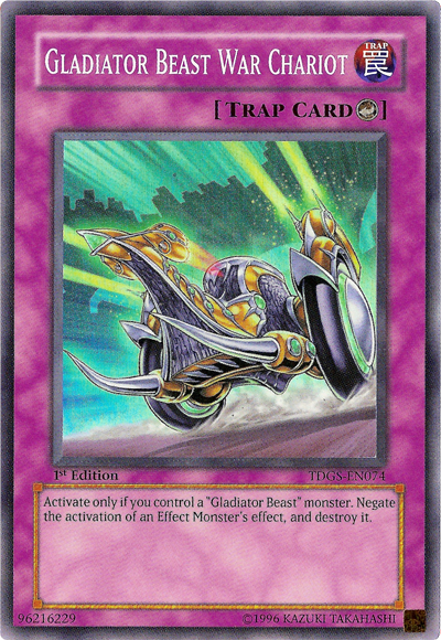 Gladiator Beast War Chariot [TDGS-EN074] Super Rare | Odin's Place
