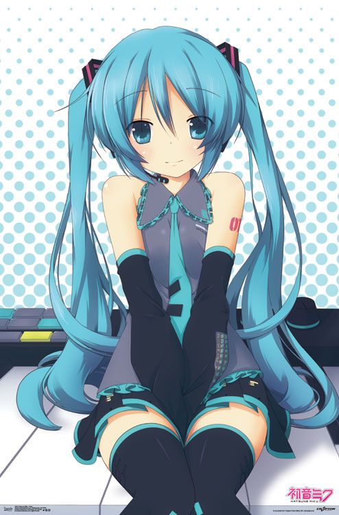 Poster: Hatsune Miku Keys | Odin's Place