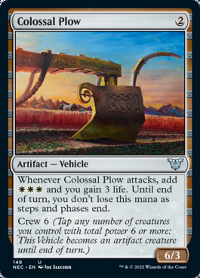 Colossal Plow [Kamigawa: Neon Dynasty Commander] | Odin's Place