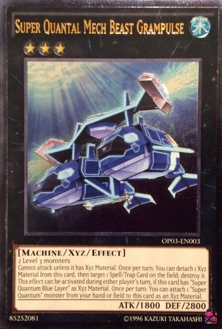 Super Quantal Mech Beast Grampulse [OP03-EN003] Ultimate Rare | Odin's Place