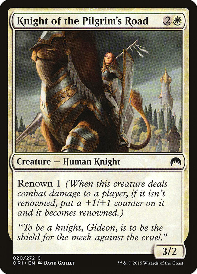 Knight of the Pilgrim's Road (20) [Magic Origins] | Odin's Place