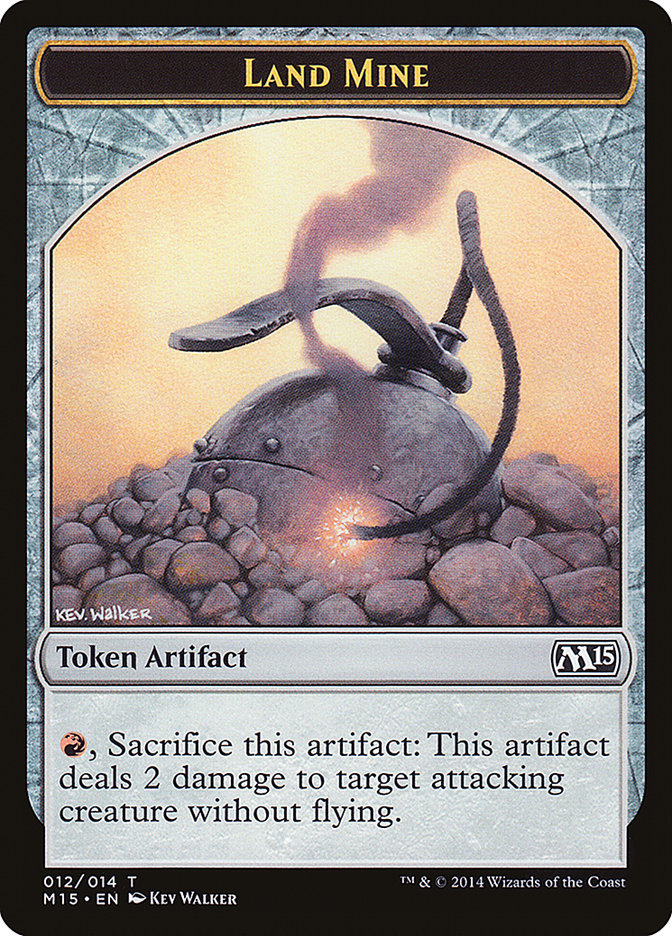 Land Mine Token (12) [Magic 2015 Tokens] | Odin's Place