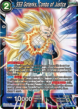 SS3 Gotenks, Combo of Justice (BT14-047) [Cross Spirits] | Odin's Place