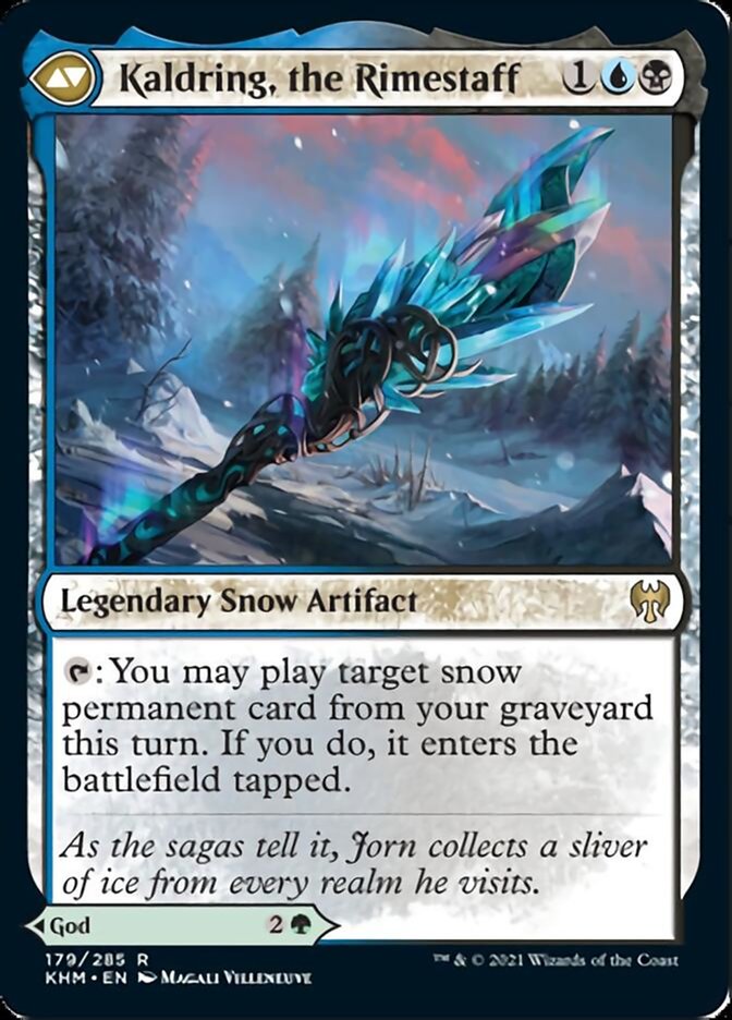 Jorn, God of Winter // Kaldring, the Rimestaff [Kaldheim] | Odin's Place