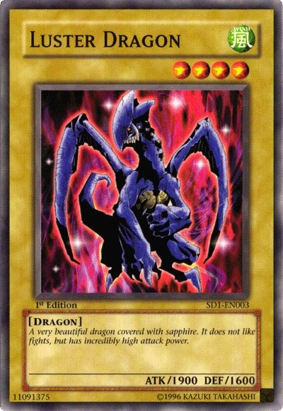 Luster Dragon [SD1-EN003] Common | Odin's Place