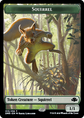 Insect // Squirrel Double-Sided Token [Dominaria Remastered Tokens] | Odin's Place