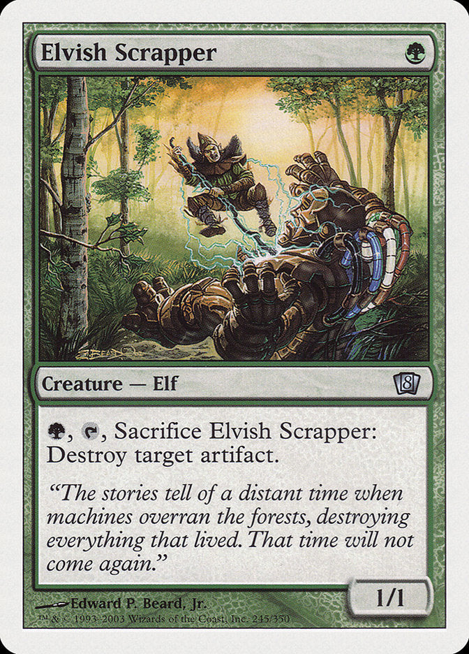 Elvish Scrapper (245) [Eighth Edition] | Odin's Place
