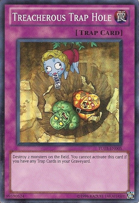 Treacherous Trap Hole [TU03-EN005] Super Rare | Odin's Place